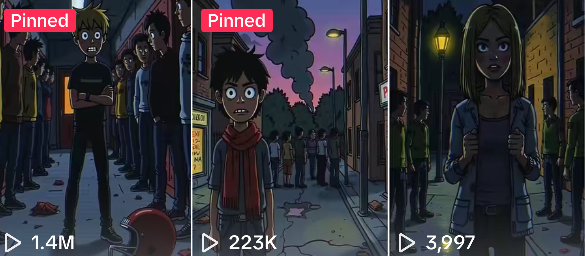 Channel performance screenshot