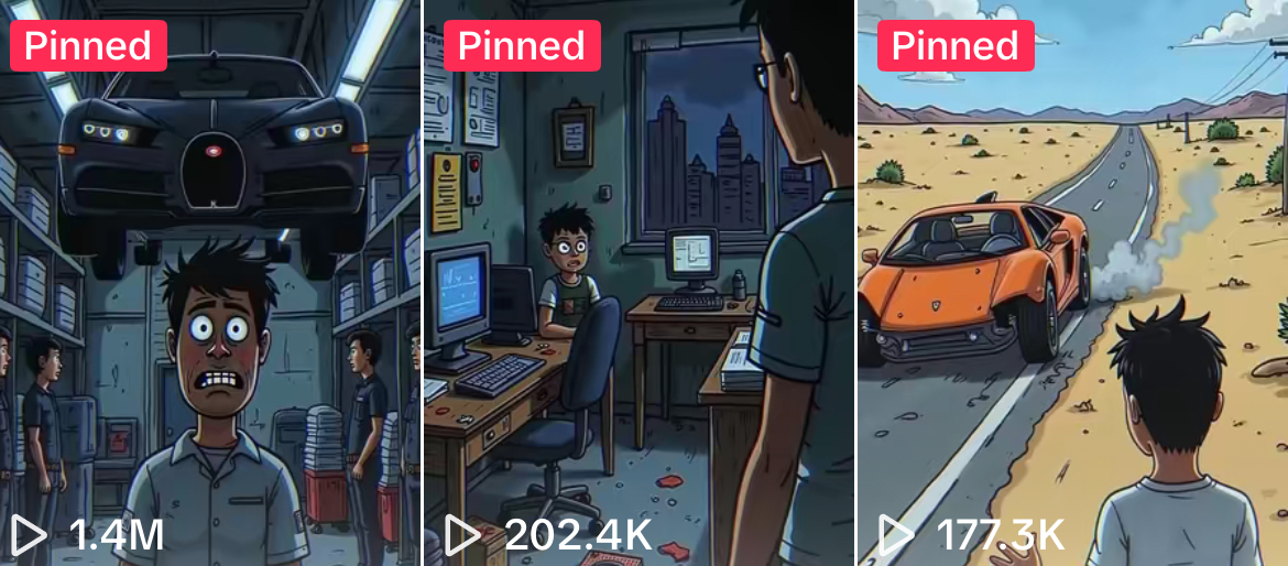 Channel performance screenshot